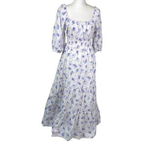 Love Shack Fancy x Target Floral Milkmaid Coquette Cottage Core Gemma Dress Sz S